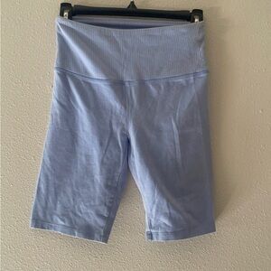Wild Fable Blue Bike Shorts High-Waisted Athletic